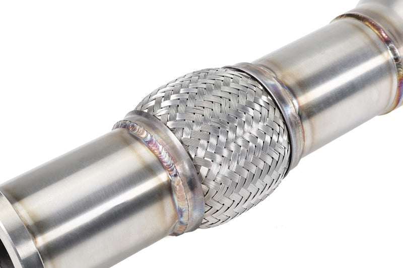 Perrin 22-24 Subaru WRX T304 Stainless Steel Midpipe w/ Resonator