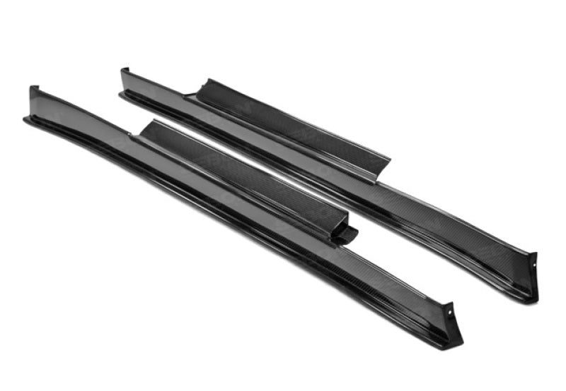 Seibon SS-Style Carbon Fiber Side Skirts (Pair) 2009-2016 Nissan GT-R R35