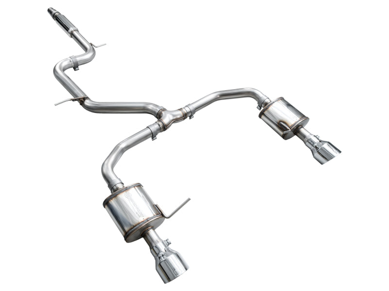 AWE 22-25 Volkswagen Jetta GLI Touring Edition Exhaust - Chrome Silver Tips