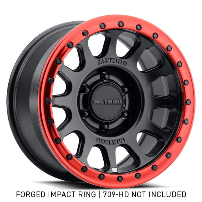 Method Beadlock Ring - 17in Forged - Style 1 - Red