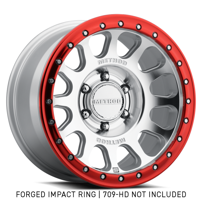 Method Beadlock Ring - 17in Forged - Style 1 - Red