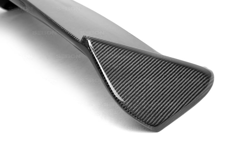 Seibon STI-Style Carbon Fiber Rear Spoiler w/ LED Light Included 2008-2014 Subaru WRX/STi Hatchback