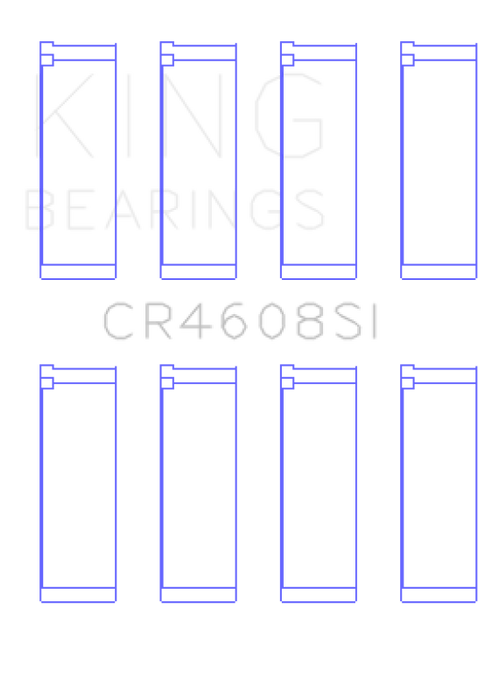 King Engine Bearings Toyota 2Zz-Ge (Size +0.50mm) Connecting Rod Bearing Set