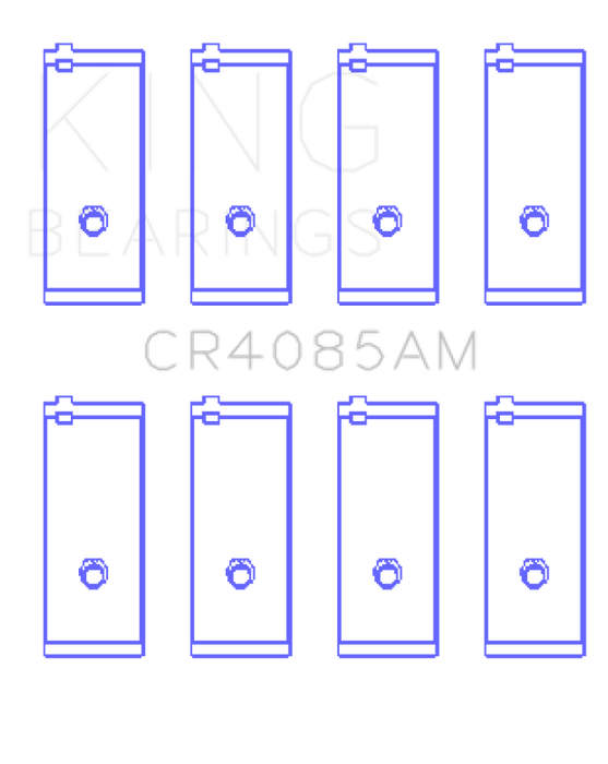 King Engine Bearings Toyota 2T/3T/3T-G/4T-G Connecting Rod Bearing Set - Size STD