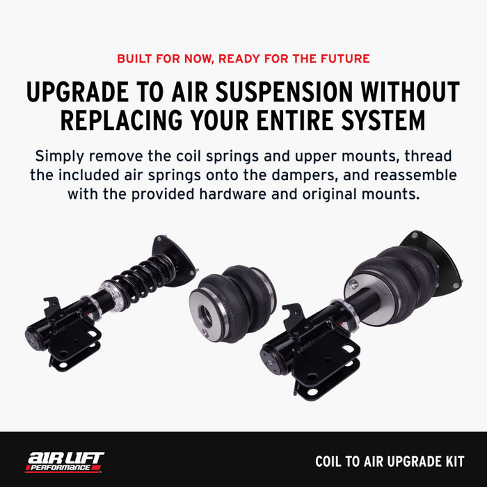 Air Lift 20-24 Toyota GR Supra / 19-24 BMW Z4 (G29) Coil to Air Upgrade Kit