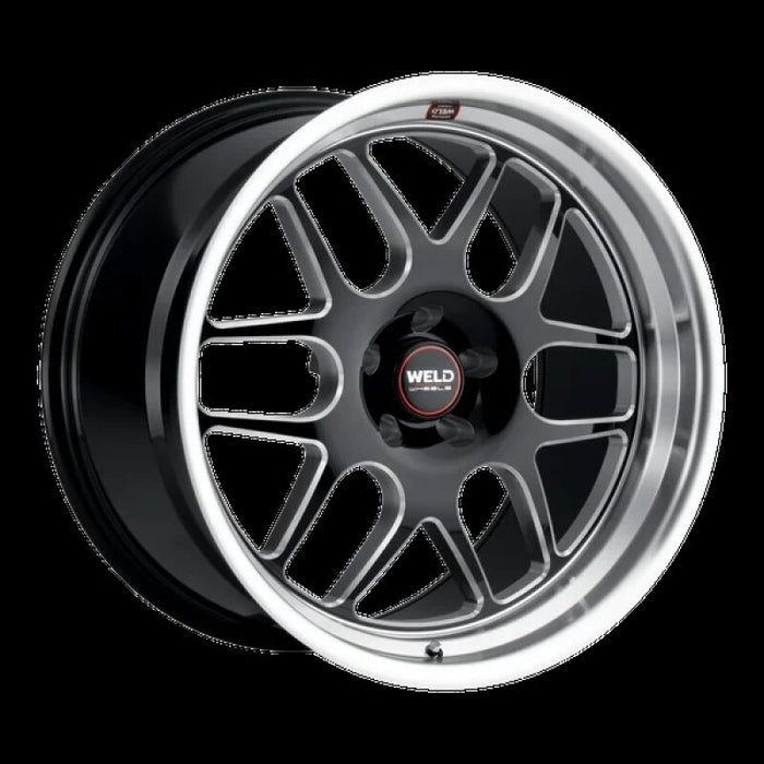 Weld Solana 20x9.5 / 5x127 BP / ET0 / 78.1mm Bore - Gloss Black MIL DIA Wheel