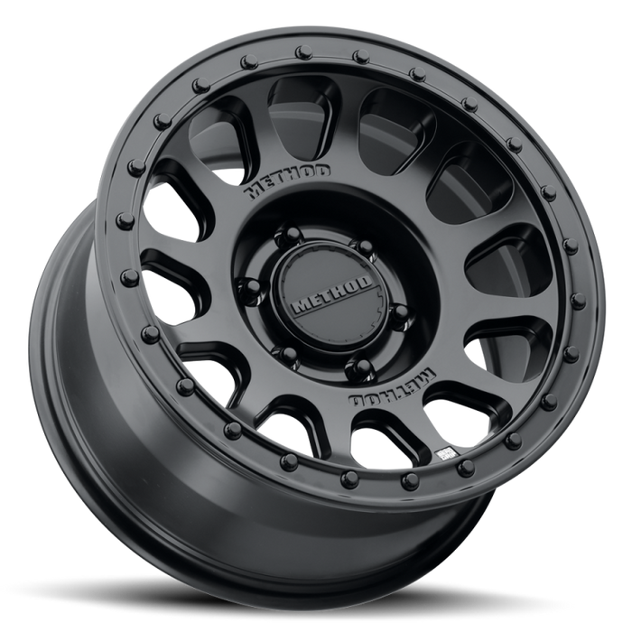 Method MR709 HD Bead Grip 18x 9in / ET12 / 6x135 BP / 87mm Bore - Black Wheel