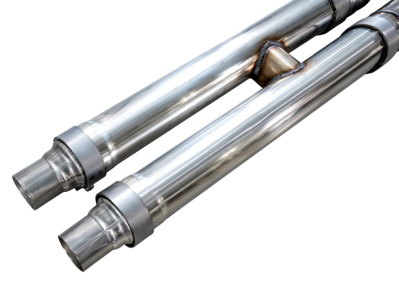 AWE 18-23 S550 Mustang GT SwitchPath Exhaust - Chrome Silver Tips