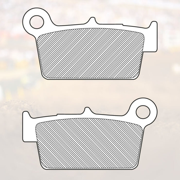 Renthal 04-23 Kawasaki KX/KLX/04-22 Suzuki RMZ/03-23 Yamha YZ/03-20 TM Racing Rear Works Brake Pads