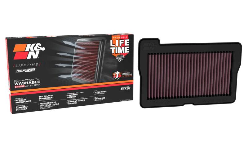 K&N 2023 Yamaha MT-09 Replacement Air Filter