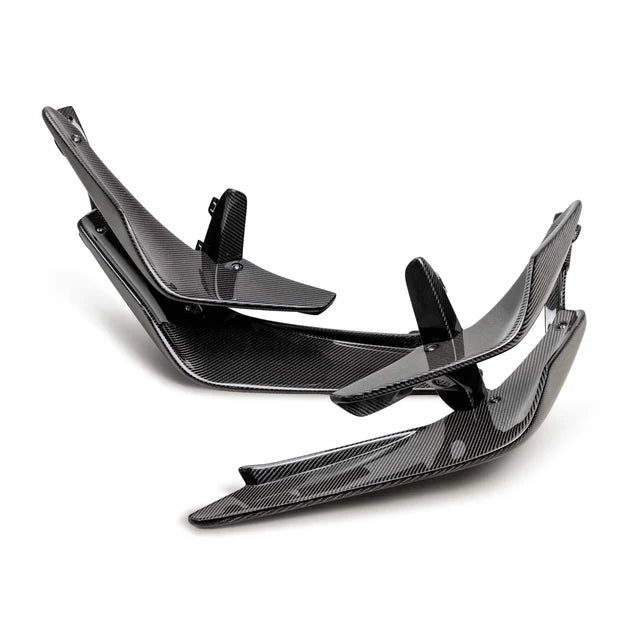 Seibon Carbon Front Bumper Canards 2023-2025 Honda Civic Type-R