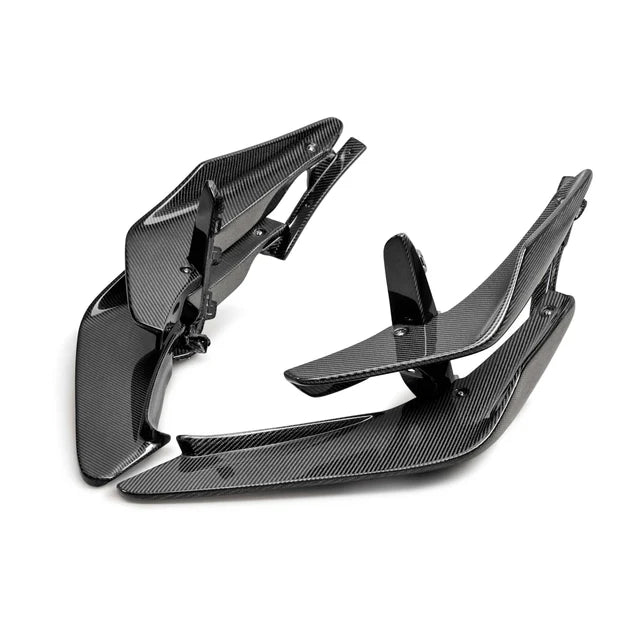 Seibon Carbon Front Bumper Canards 2023-2025 Honda Civic Type-R