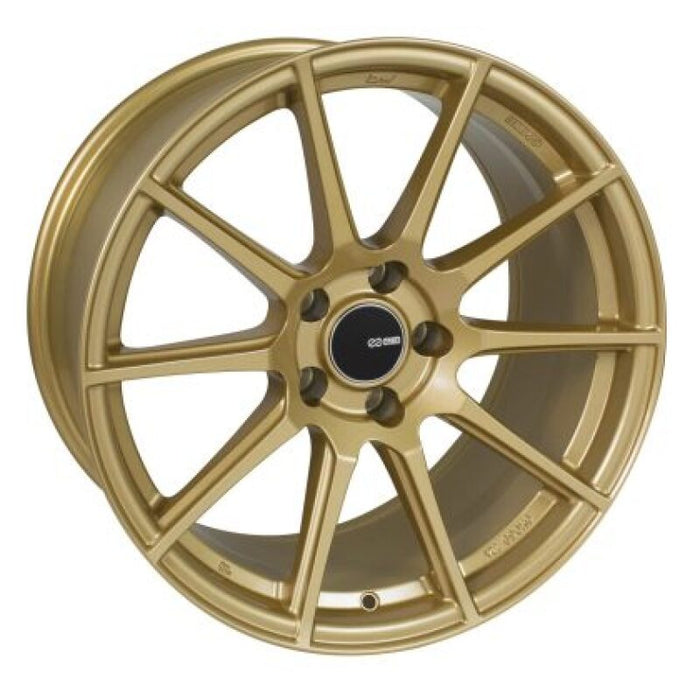 Enkei TS10 18x9.5 5x114.3 35mm Offset 72.6mm Bore Gold Wheel (Special Order/ MOQ 40*)