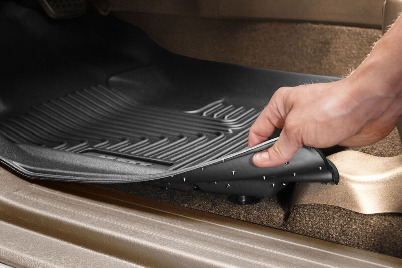 Husky Liners 2019+ Ford Ranger SuperCrew Cab WeatherBeater Black Front & 2nd Seat Floor Liners