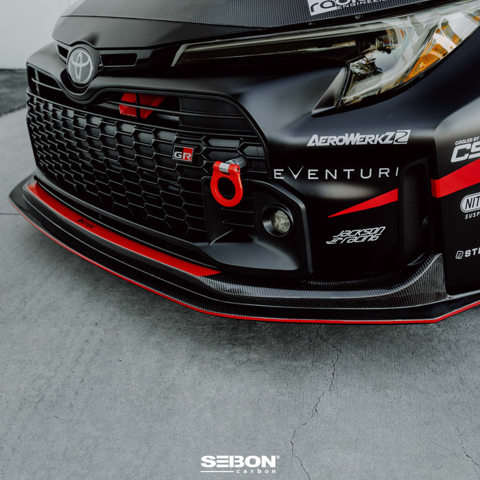 Seibon MB-Style Carbon Fiber Front Lip 2023+ Toyota GR Corolla