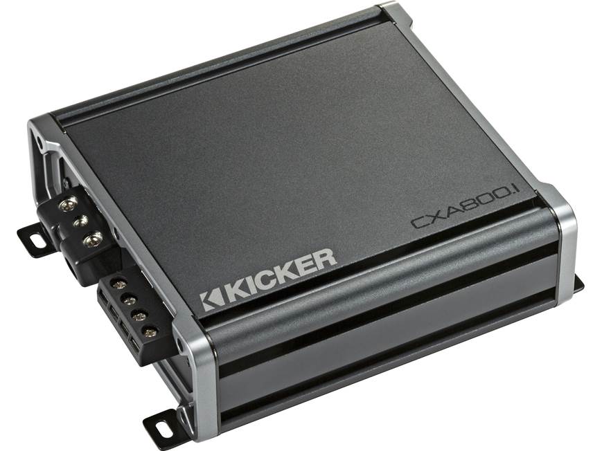 CX Series mono subwoofer amplifier — 800 watts RMS x 1 at 1 ohm