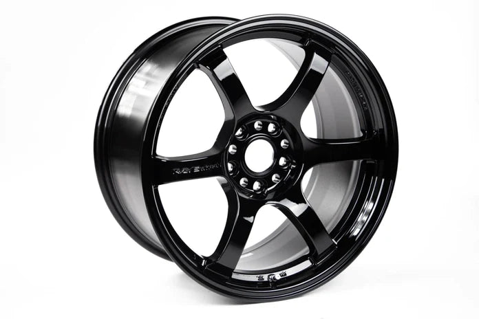 Gram Lights 57DR 18x9.5 +38 5x100 Glass Black Wheel