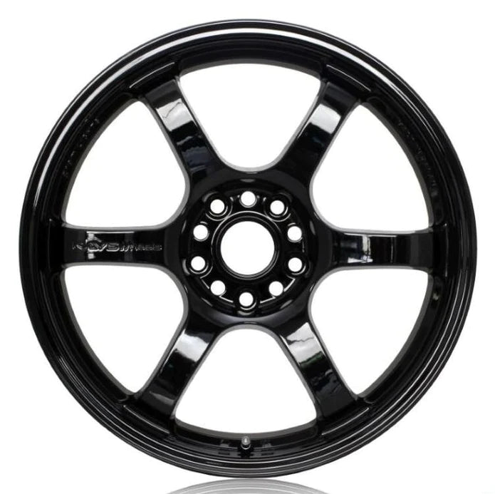 Gram Lights 57DR 19x9.5 +25 5x112 Glossy Black