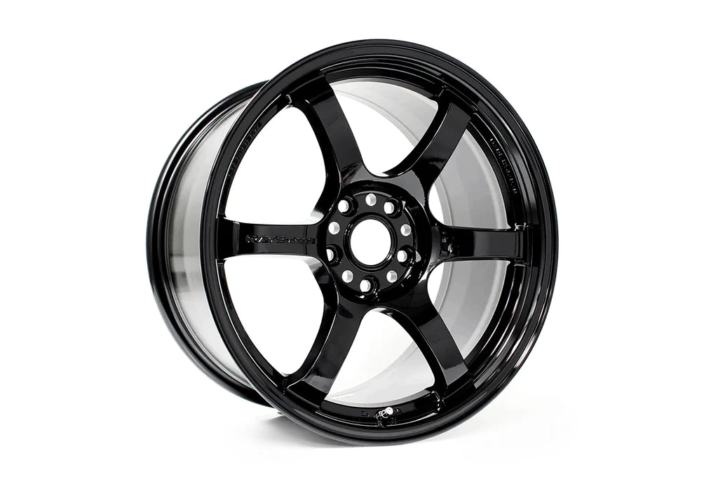 Gram Lights 57DR 18x10.5 12mm 5x114.3 Glossy Black