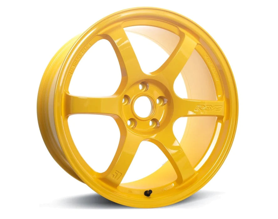 Gram Lights 57DR 18x9.5 +12 5x114 Mach Yellow