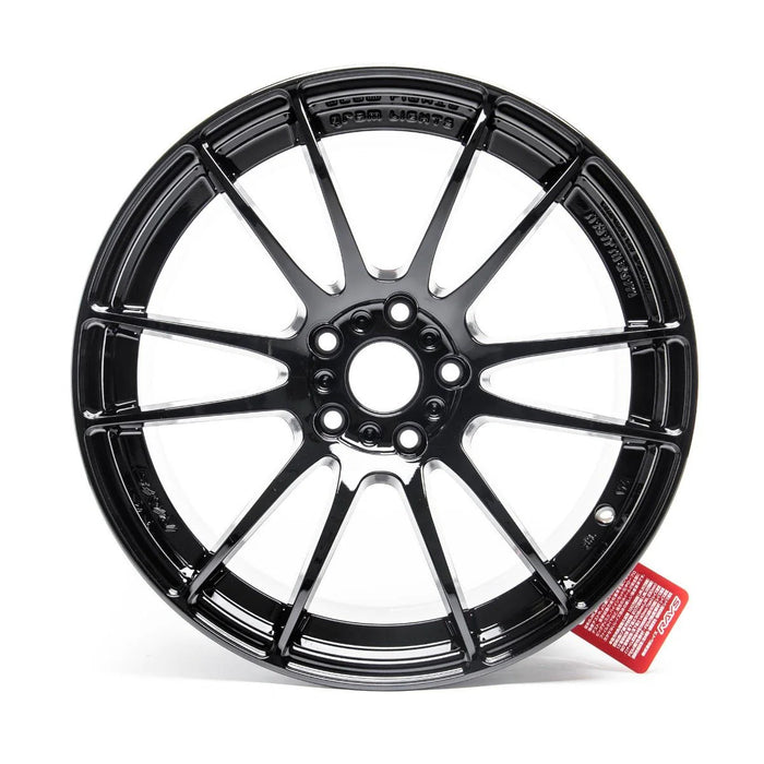 Gram Lights 57XTREME Spec-D 18x9.5 +38 5x114.3 Glossy Black Wheel