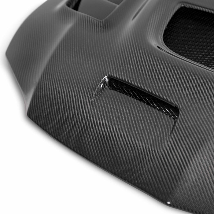 Seibon CW Style Carbon Fiber Hood 2003-2007 Mitsubishi Evo 8 / 9