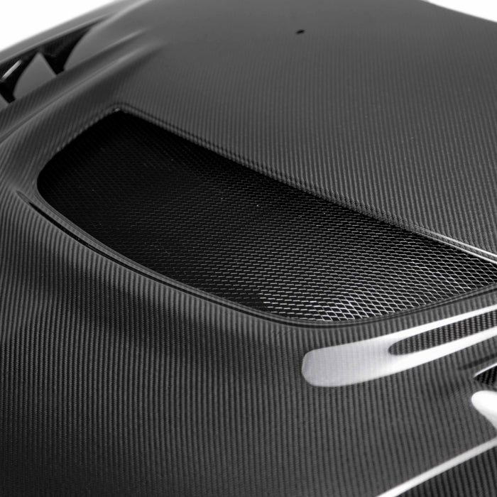 Seibon CW Style Carbon Fiber Hood 2003-2007 Mitsubishi Evo 8 / 9