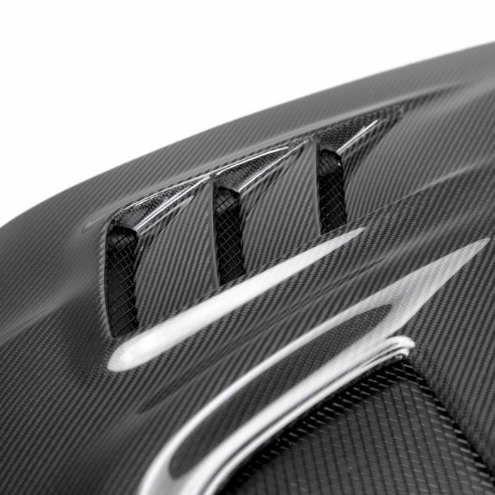 Seibon CW Style Carbon Fiber Hood 2003-2007 Mitsubishi Evo 8 / 9