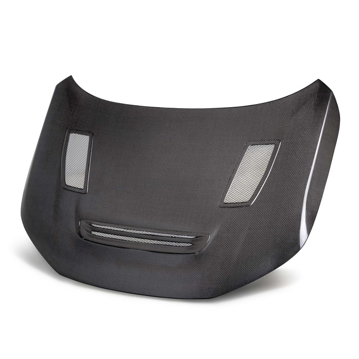 Seibon GT-Style Double Sided Carbon Fiber Hood 2023-2025 Honda Civic Type-R