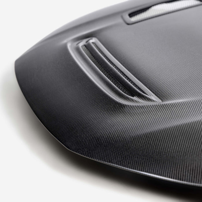 Seibon GT-Style Double Sided Carbon Fiber Hood 2023-2025 Honda Civic Type-R