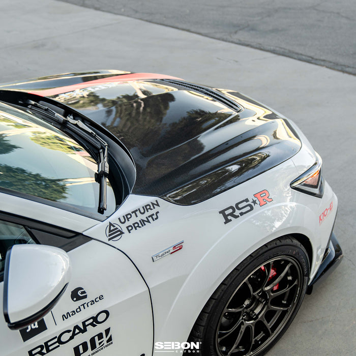 Seibon OE-Style Double Sided Carbon Fiber Hood 2023-2025 Acura Integra Type-S