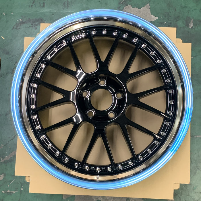 SSR Professor SP5 19x9.5 / +35 Offset / 5x114.3 BP - Black