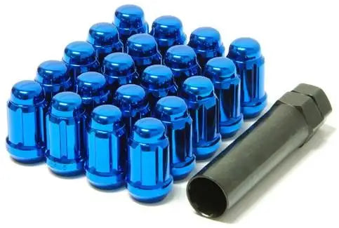 Muteki Closed End Lug Nuts - Blue 12x1.25