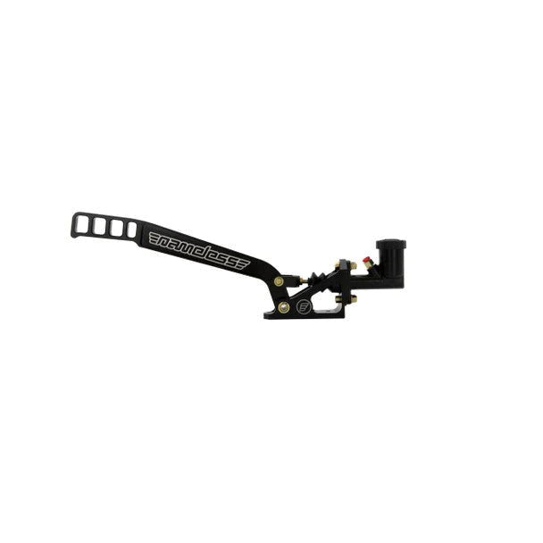 Nameless Performance Black Horizontal Hydraulic Handbrake w/ Wilwood Pass Through Style - Universal