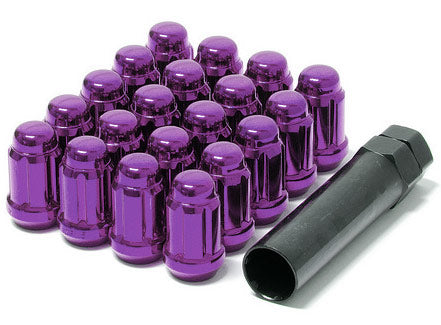 Muteki Closed End Lug Nuts - Purple 12x1.5