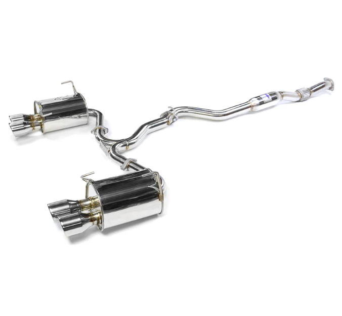 Invidia Q300 Catback Exhaust w/ Stainless Steel Tips 2011-2014 WRX / 2008-2014 STI Sedan