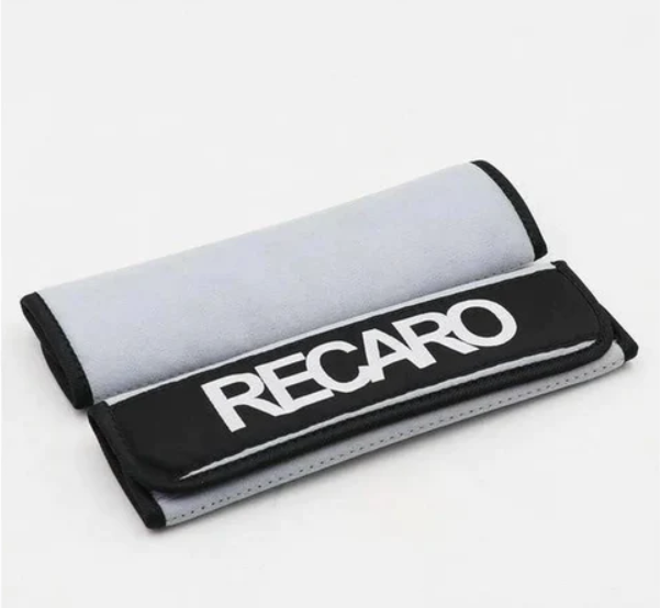 Recaro Branded Harness Pads - White