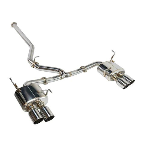 Remark Catback Exhaust w/ Stainless Tip Cover 2022-2023 WRX