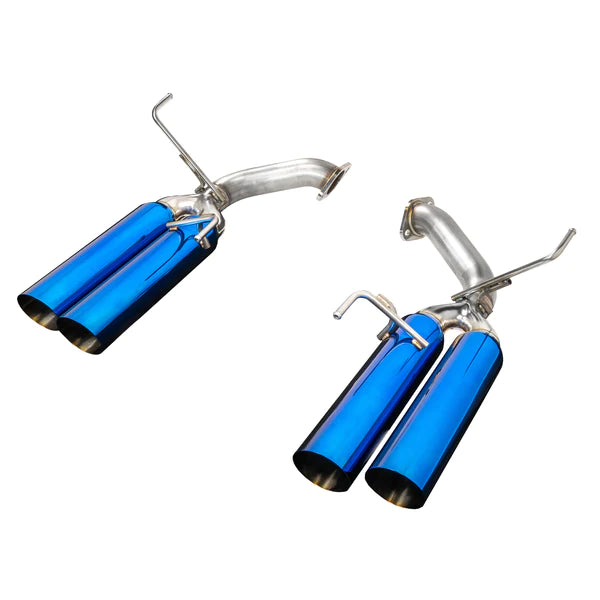 Remark  BOSO Edition Axle Back Exhaust w/ Burnt Blue Stainless Tips 2022-2023 WRX