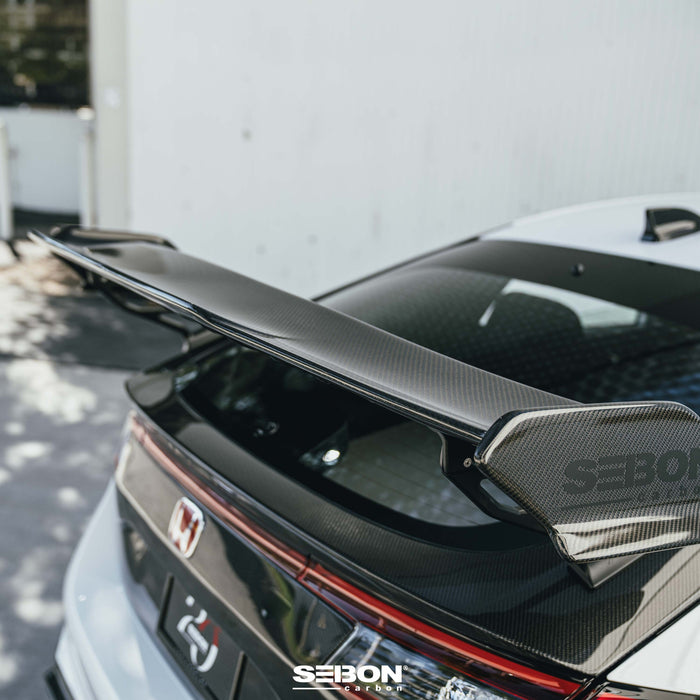 Seibon MB-Style Carbon Fiber Rear Spoiler 2023-2024 Honda Civic Type R