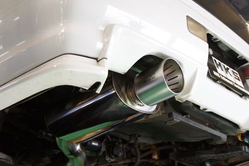 HKS Urban Matte Edition Super Turbo Muffler 1999-2002 Nissan Skyline GT-R (BNR34)