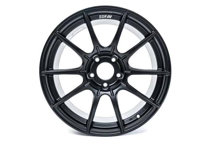 SSR BRZ wheels GTX01 18x8.5 5x100 44mm Offset Flat Black