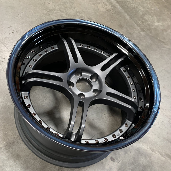 SSR Professor SP1 19x9.5 / +25 HP / 5x120 BP - Flat Gunmetal Wheel