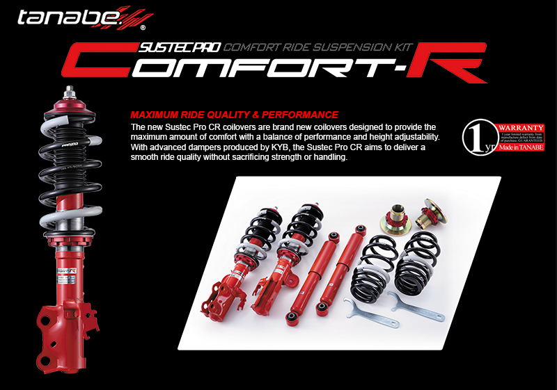 Tanabe Sustec Pro CR Coilovers 2003-2008 350Z / 2003-2007 Infiniti G35 Coupe