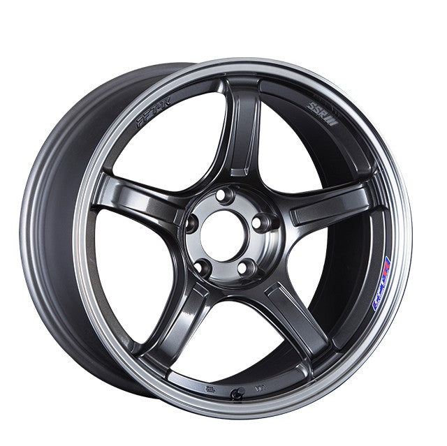 SSR GTX03 16x6.5 4x100 53mm Offset Black Graphite