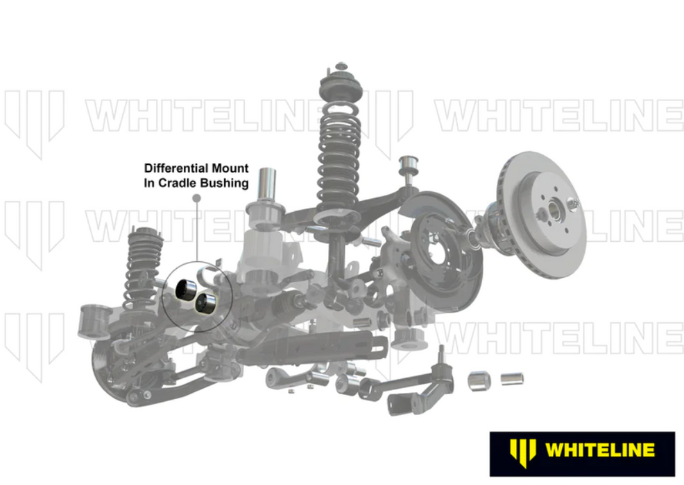 Whiteline Front / Rear Differential Mount Bushings 2003-2008 350Z / 2003-2007 Infiniti G35