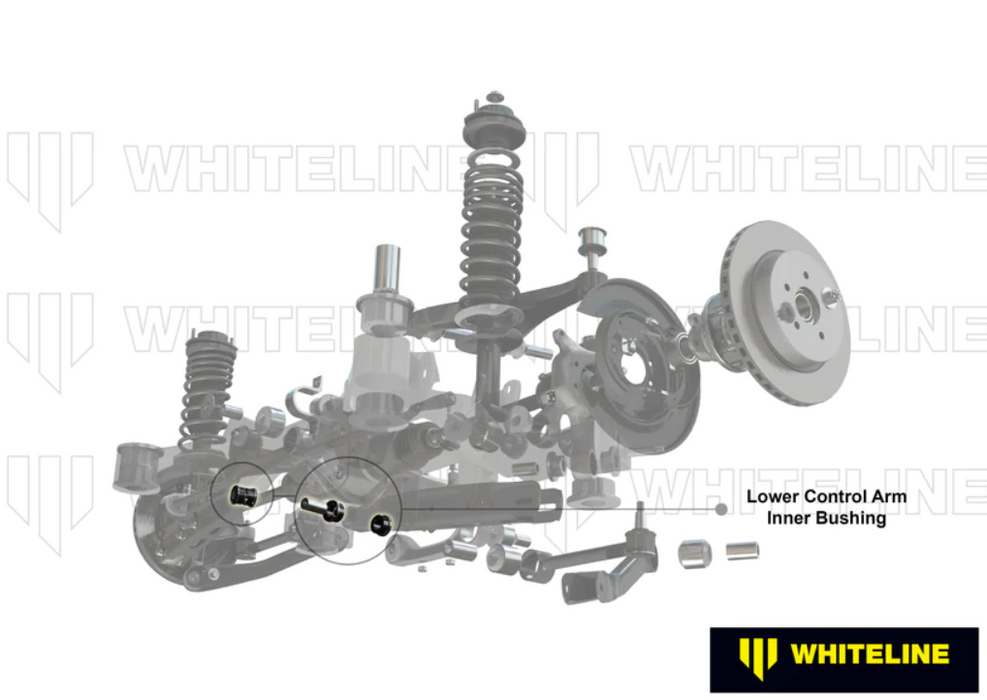 Whiteline Rear Lower Inner Control Arm Bushing Kit 2003-2008 Nissan 350Z / 2003-2007 Infiniti G35