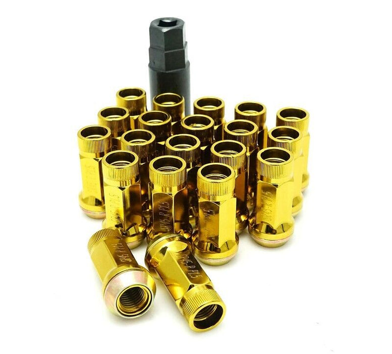 Muteki SR45R Lug Nut Kit 12x1.5 45mm - Yellow