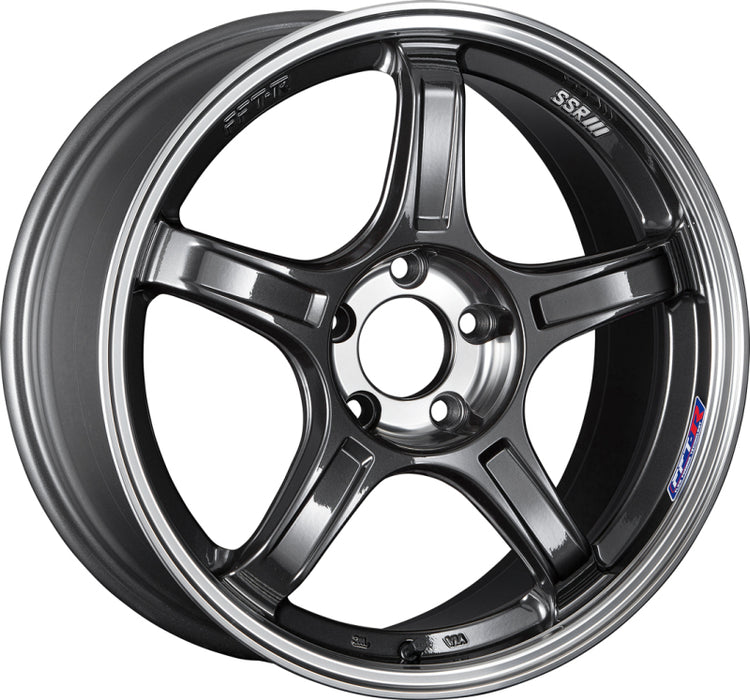 SSR BRZ wheels GTX03 18x8.5 5x100 45mm Offset Black Graphite