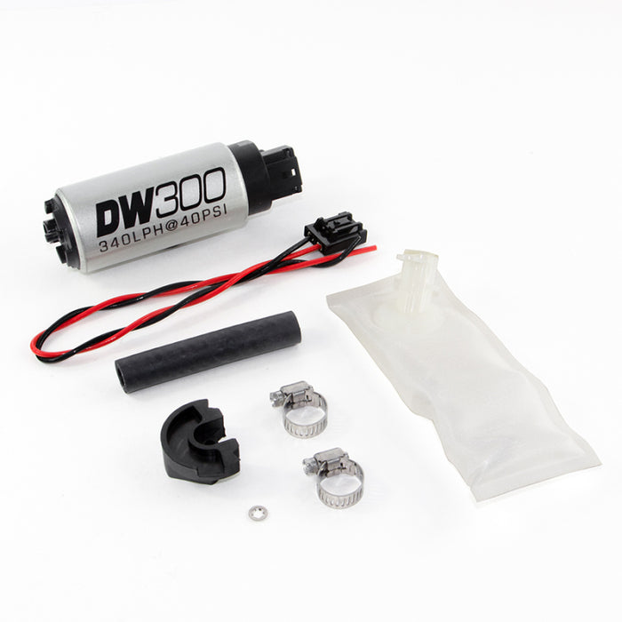 DeatschWerks DW300 340 LPH In-Tank Fuel Pump w/ Install Kit 1995+ Nissan 240sx/Silvia S14/S15